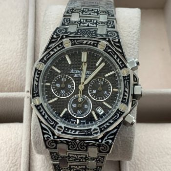 Audemars Piguet - Royal Oak Chronograph Quartz Engraving (0015)