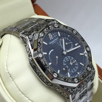 Audemars Piguet - Royal Oak Dual Time Iron Engraving (0079)