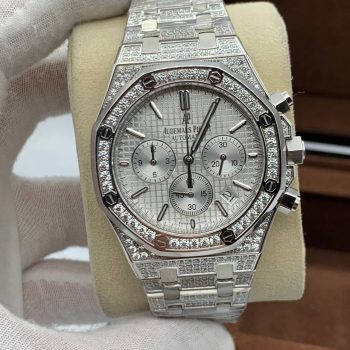 Audemars Piguet - Royal Oak Chronograph Quartz Diamonds (0024)