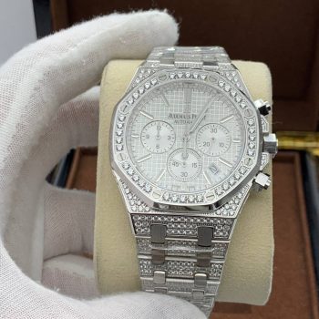 Audemars Piguet - Royal Oak Chronograph Quartz Diamonds (0024)