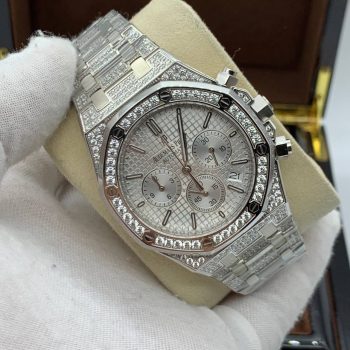 Audemars Piguet - Royal Oak Chronograph Quartz Diamonds (0024)