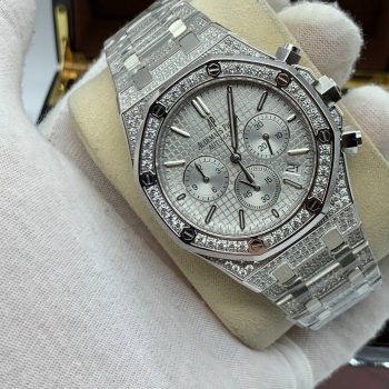 Audemars Piguet - Royal Oak Chronograph Quartz Diamonds (0024)