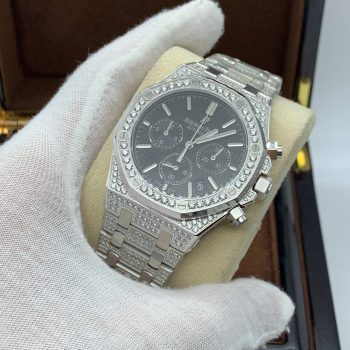 Audemars Piguet - Royal Oak Chronograph Quartz Diamonds (0203)