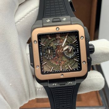 Hublot — Square Bang - UNICO - All Black Gold (7224.5)