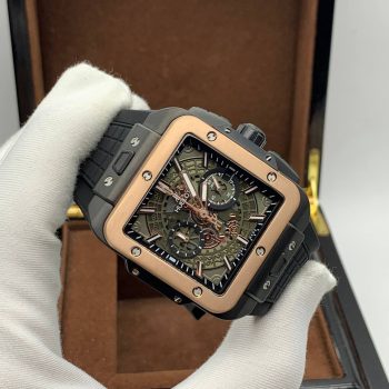 Hublot — Square Bang - UNICO - All Black Gold (7224.5)