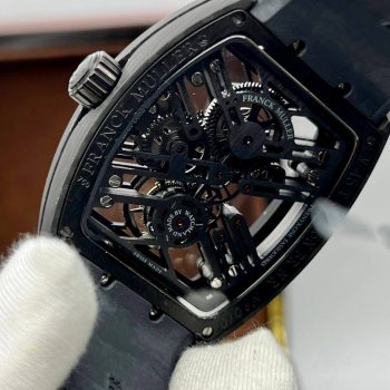 FRANCK MULLER - GRAVITY VANGUARD SKELETON - TOURBILLON V 45 T SQT CARBON (11364)