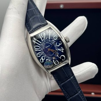 Franck Muller — Cintree Curvex Blue (6818)